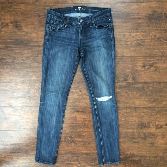 7 For All Mankind Gwenevere Size 26 - Picture 1 of 7